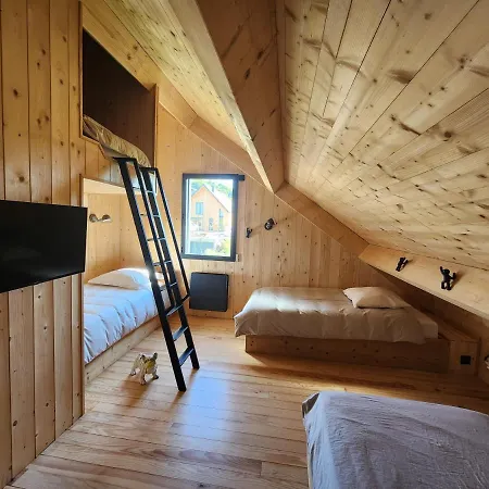 Chalet De Standing A Avec Jacuzzi Sb2 シャレー *